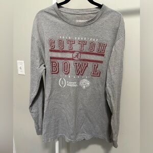 Gray and Red Alabama 2015 Goodyear Cotton Bowl Classic Longsleeve shirt
